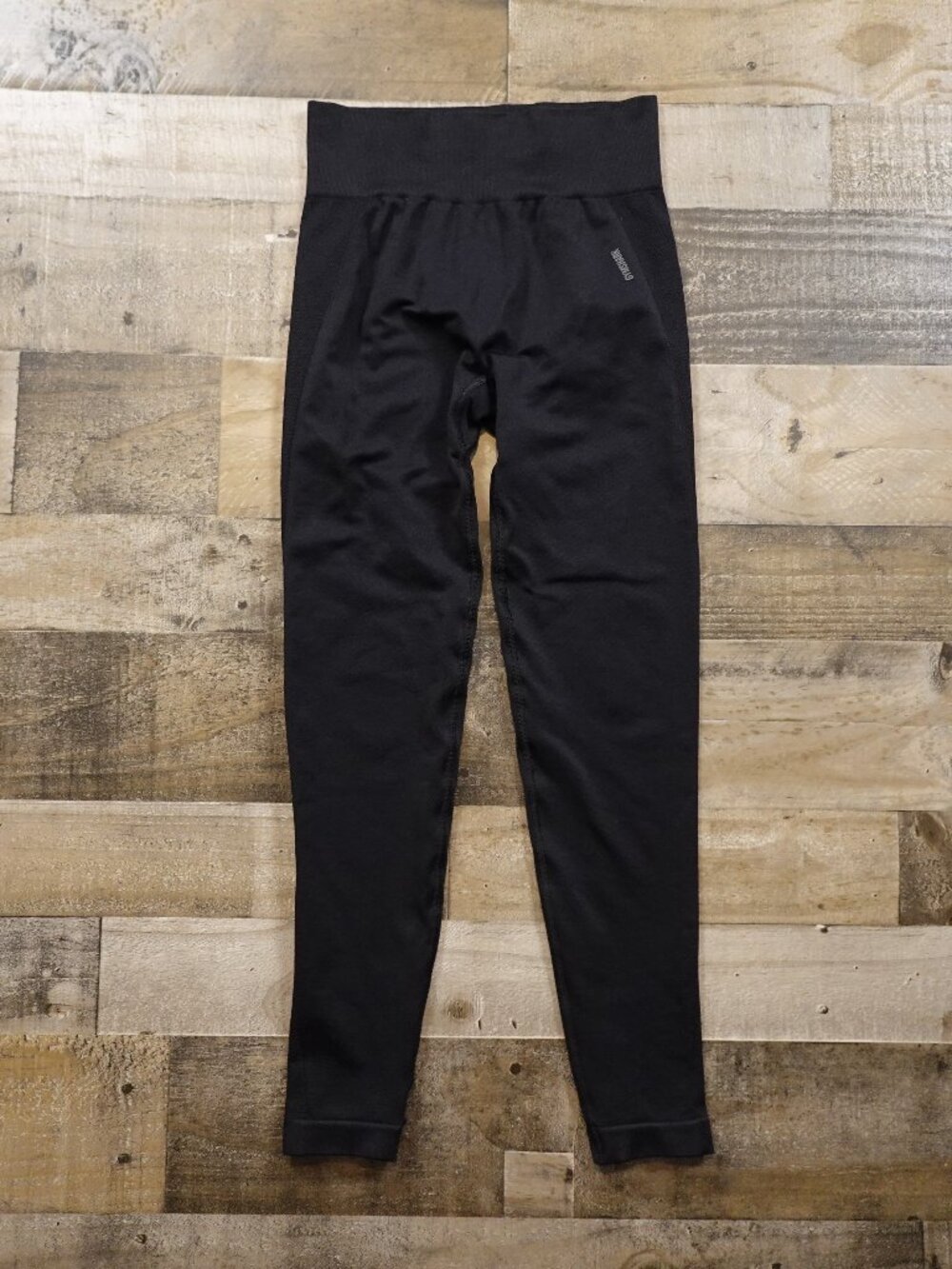 Gymshark Flex High Waisted Leggings Women’s Medium Black Seamless Workout